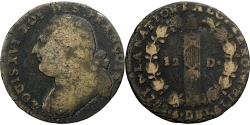 World Coins - France, Louis XVI, 12 Deniers, 1792 / AN 4, Nantes ou Saumur, Copper,