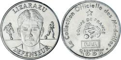 World Coins - France, Token, Equipe de France de Football, Lizarazu, Défenseur, 1999