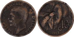 World Coins - Coin, Italy, 10 Centesimi, 1923