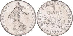 World Coins - Coin, France, Semeuse, Franc, 1999, Paris, , Nickel, KM:925.1, Gadoury:474