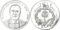 World Coins - France, Medal, Les Présidents de la République, François Mitterrand,