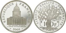World Coins - Coin, France, 100 Francs, 2001, Paris, , Silver, Gadoury:898a