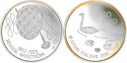 World Coins - Finland, 10 Euro, Henrik Wigström, 2012, Vantaa, Proof, , Silver