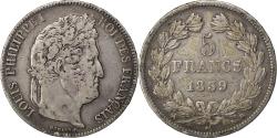 World Coins - Coin, France, Louis-Philippe, 5 Francs, 1839, Rouen, , Silver
