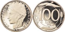 World Coins - Coin, Italy, 100 Lire, 1996, Rome, Proof, , Copper-nickel, KM:159