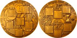 World Coins - France, Medal, Calendrier, Astronomie, 1985, , Bronze
