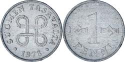 World Coins - Finland, Penni, 1976