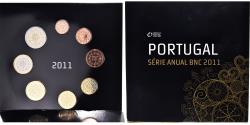 World Coins - Portugal, Euro-Set, 2011, offizielle Serie Anual.BU,
