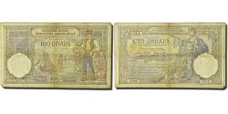 World Coins - Banknote, Yugoslavia, 100 Dinara, 1929, 1929-12-01, KM:27A, VF(20-25)