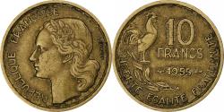 World Coins - France, 10 Francs, Guiraud, 1955, Paris, Cupro-Aluminium, AU(55-58)