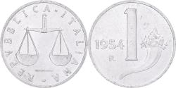 World Coins - Coin, Italy, Lira, 1954, Rome, , Aluminum, KM:91