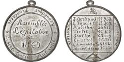 World Coins - France, Medal, French Second Republic, Politics, Society, War, 1849,