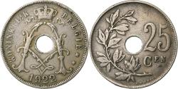 World Coins - Belgium, 25 Centimes, 1922, Copper-nickel, , KM:69
