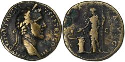 Ancient Coins - Antoninus Pius, Sestertius, 140-144, Rome, Bronze,