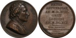 World Coins - France, Medal, Antoon Van Dyck, 1823, Bronze, Wolff,