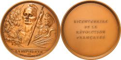 World Coins - France, Medal, Bicentenaire de la République Francaise, History, 1987