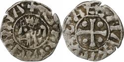 World Coins - Archbishopric of Vienne, Denier, ca. 1200-1250, Vienne, Billon,