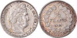 World Coins - Coin, France, Louis-Philippe, 1/4 Franc, 1841, Lille, , Silver