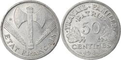 World Coins - Coin, France, Bazor, 50 Centimes, 1944, Beaumont - Le Roger,