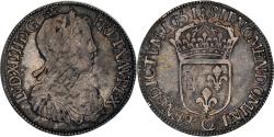 World Coins - Coin, France, Louis XIV, 1/2 Écu à la mèche longue, 1/2 Ecu, 1651, Perpignan