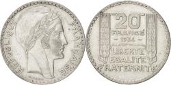 World Coins - Coin, France, Turin, 20 Francs, 1934, Paris, , Silver, KM:879