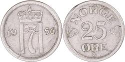 World Coins - Coin, Norway, 25 Öre, 1956