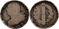 World Coins - France, Louis XVI, 2 sols François, 1792 / AN 4, Lille, Métal de cloche