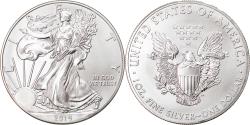 Us Coins - Coin, United States, Silver Eagle, Dollar, 2014, 1 Oz, MS(65-70), Silver