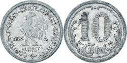 World Coins - Coin, France, Comités, 10 Centimes, 1922, Chécy, Châteauneuf, Sully, Vitry