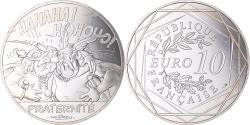 World Coins - France, 10 Euro, Astérix Fraternité (Astérix chez les belges), 2015