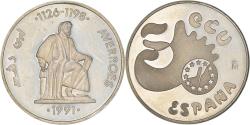 World Coins - Coin, Spain, Juan Carlos I, 5 Ecu, 1991, Madrid, , Silver, KM:M31