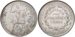 World Coins - France, Medal, Galeries Rémoises, Statue de Jeanne d'Arc, Business & industry