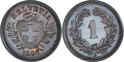 World Coins - Coin, Switzerland, Rappen, 1906, Bern, , Bronze, KM:3.2