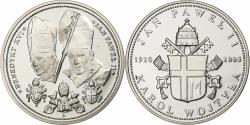 World Coins - Poland, Token, Pape Jean Paul II, benoit XVI, 2005, Silver,