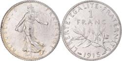 World Coins - Coin, France, Semeuse, Franc, 1915, Paris, , Silver, KM:844.1