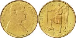 World Coins - Coin, VATICAN CITY, John Paul II, 20 Lire, 1986, , Aluminum-Bronze, KM:193