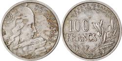 World Coins - Coin, France, Cochet, 100 Francs, 1957, Beaumont - Le Roger,