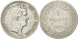 World Coins - Coin, France, Louis-Philippe, 5 Francs, 1831, Lille, , Silver