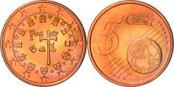 World Coins - Portugal, 5 Euro Cent, 2007, Lisbon, , Copper Plated Steel, KM:742