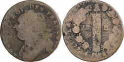 World Coins - France, Louis XVI, 12 deniers François, 1792 / AN 4, Bell metal,