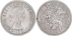 World Coins - Coin, Great Britain, 6 Pence, 1962