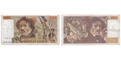 World Coins - France, 100 Francs, Delacroix, 1980, M.33, VF(20-25), Fayette:69.4a, KM:154b