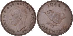 World Coins - Coin, Great Britain, George VI, Farthing, 1944, , Bronze, KM:843