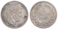 World Coins - Coin, France, Louis-Philippe, 5 Francs, 1842, Lille, , Silver