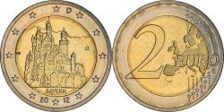 World Coins - GERMANY - FEDERAL REPUBLIC, 2 Euro, BAYERN, 2012, Karlsruhe,
