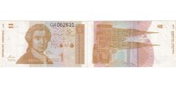 World Coins - Croatia, 1 Dinar, 1991-10-08, AU(55-58)