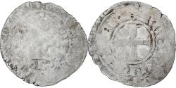 World Coins - France, Charles V, Blanc au K, 1365-1380, Billon, , Duplessy:363