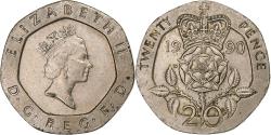 World Coins - Great Britain, Elizabeth II, 20 Pence, 1990, Copper-nickel, , KM:939