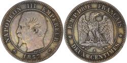 World Coins - Coin, France, Napoleon III, 2 Centimes, 1857, Paris, , Bronze