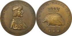 World Coins - France, Medal, Louis XII, Porc Epic Couronné, , Bronze